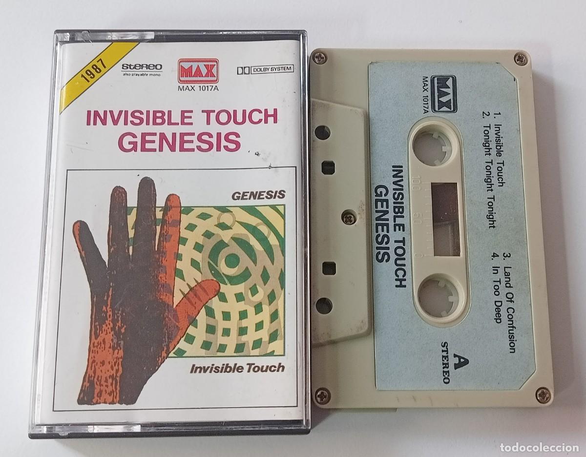 Casetes antiguos: CASSETTE GENESIS - INVISIBLE TOUCH - Foto 1