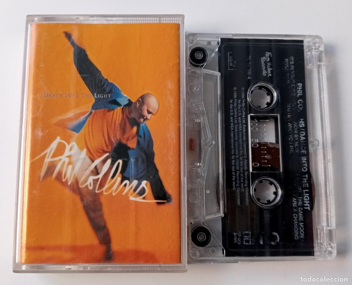 Casetes antiguos: CASSETTE PHIL COLLINS - DANCE INTO THE LIGHT - Foto 1