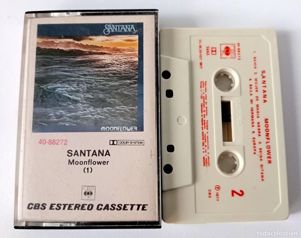 Casetes antiguos: CASSETTE SANTANA - MOONFLOWER - Foto 1