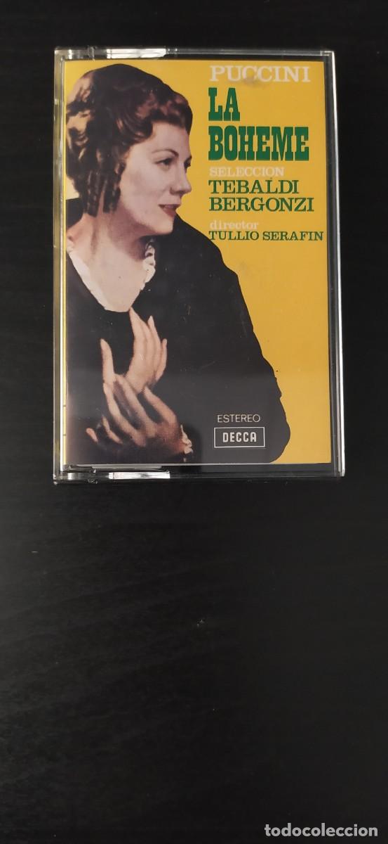 Casetes antiguos: CASSETTE CASETE PUCCINI LA BOHEME - Foto 1