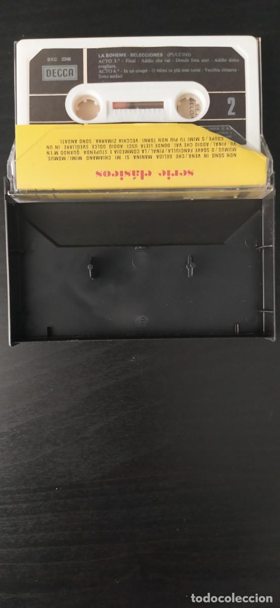 Casetes antiguos: CASSETTE CASETE PUCCINI LA BOHEME - Foto 3