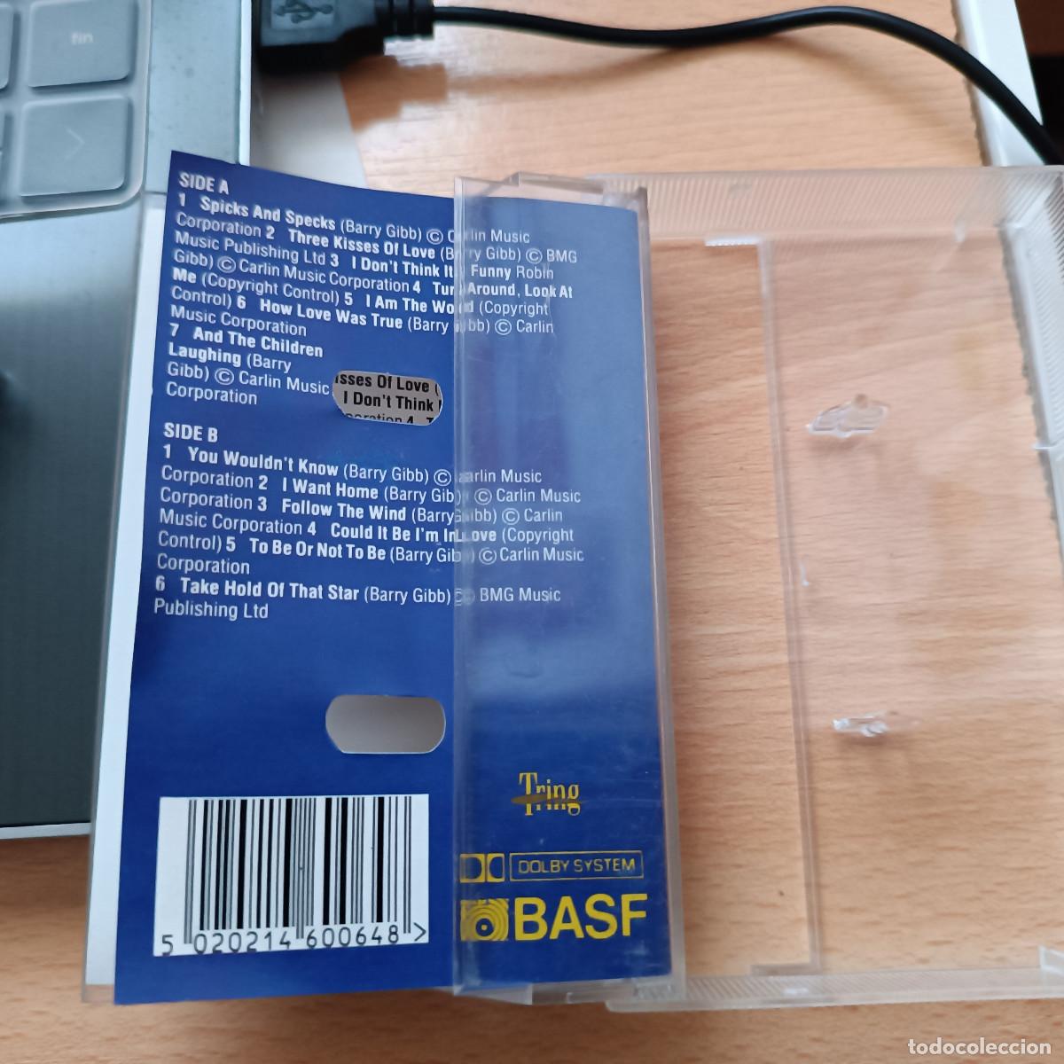 Casetes antiguos: CASETE DE BEE GEES CON ESTUCHE - Foto 4