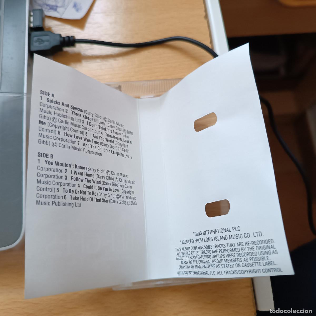 Casetes antiguos: CASETE DE BEE GEES CON ESTUCHE - Foto 5