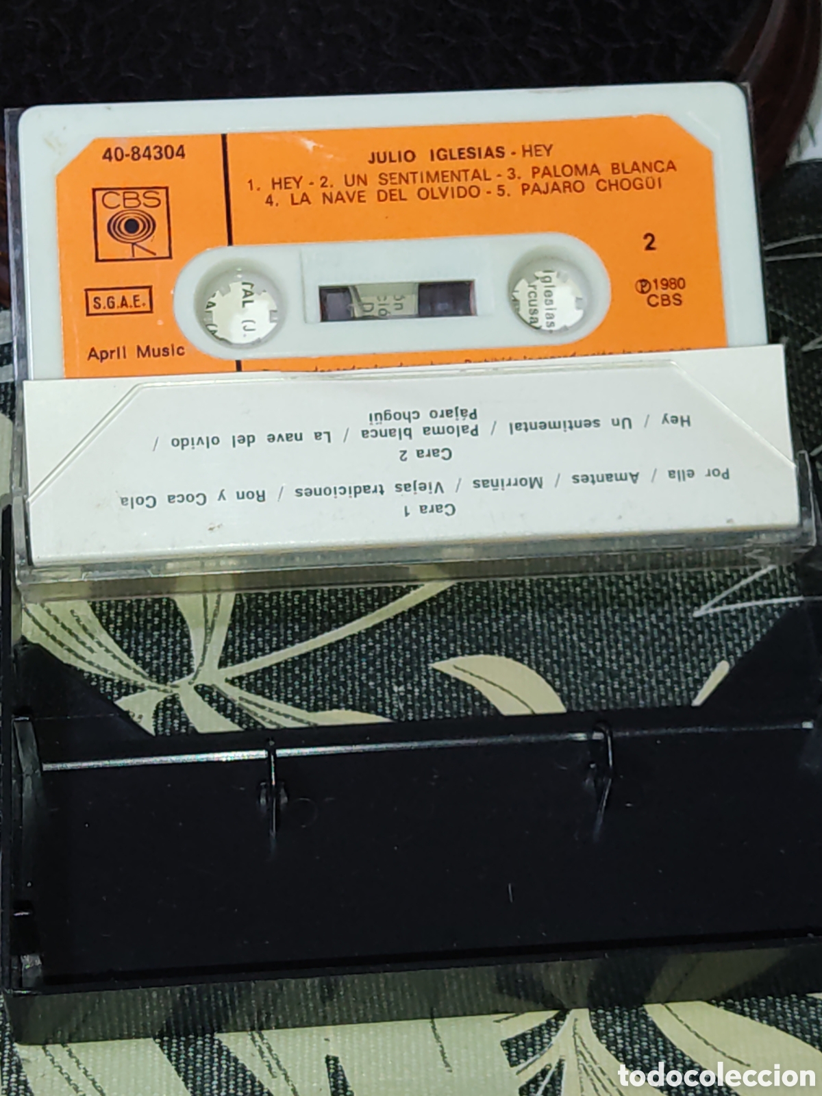 Casetes antiguos: Casete Julio Iglesias & Hey - Foto 2