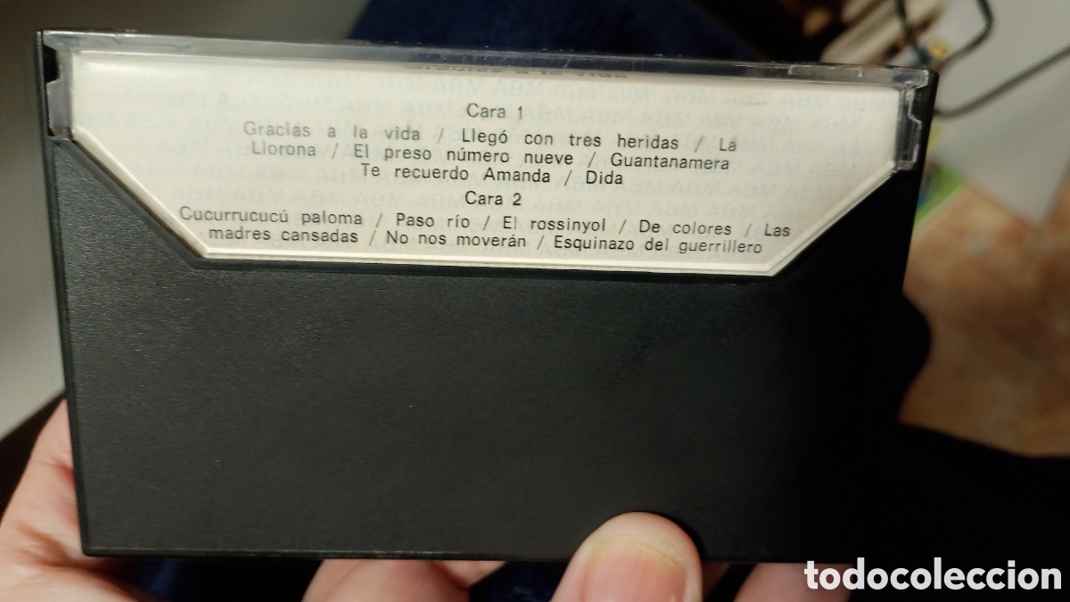 Casetes antiguos: Joan Baez cassette gracias a la vida - Foto 2
