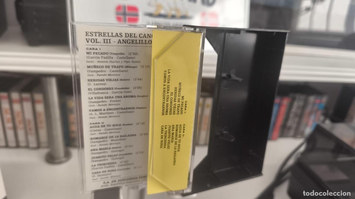 Casetes antiguos: Angelillo - Estrellas del Cancinero (Cassette) - Foto 4