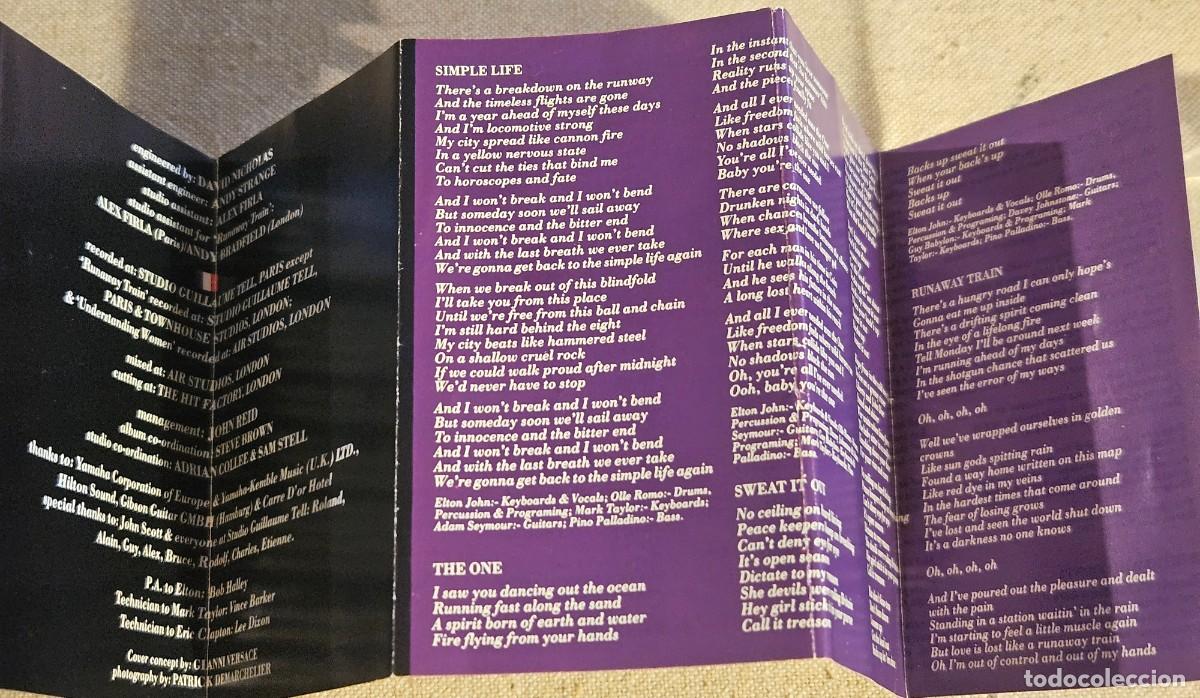 Casetes antiguos: ELTON JOHN - The One - 1992 - Foto 6