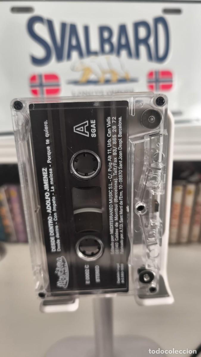 Casetes antiguos: Adolfo Jim&eacute;nez - Desde Dentro (Cassette) - Foto 4