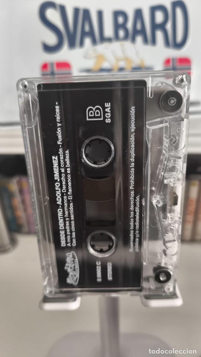 Casetes antiguos: Adolfo Jim&eacute;nez - Desde Dentro (Cassette) - Foto 5