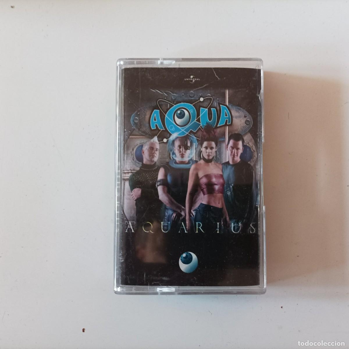 Casetes antiguos: CASETTE CINTA MC AQUA AQUARIUS - Foto 1