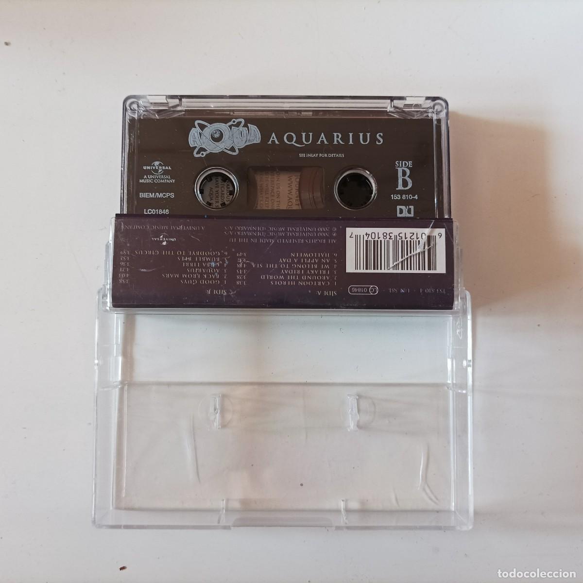 Casetes antiguos: CASETTE CINTA MC AQUA AQUARIUS - Foto 2