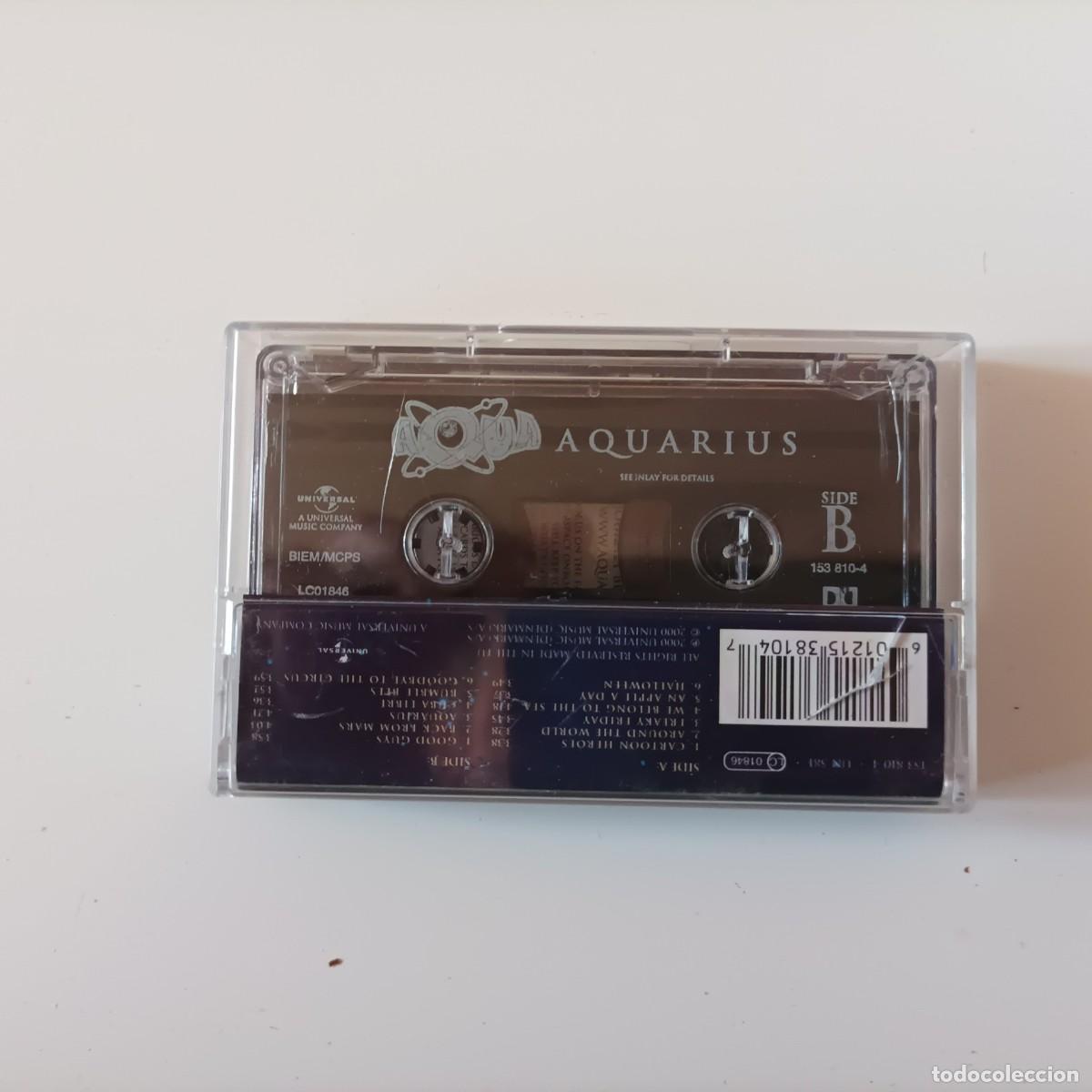 Casetes antiguos: CASETTE CINTA MC AQUA AQUARIUS - Foto 3