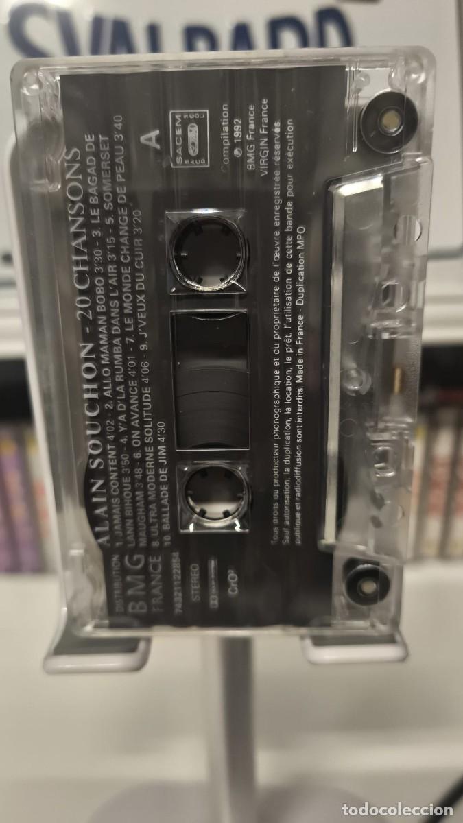 Casetes antiguos: Alain Souchon &ndash; 20 Chansons (Cassette) - Foto 4