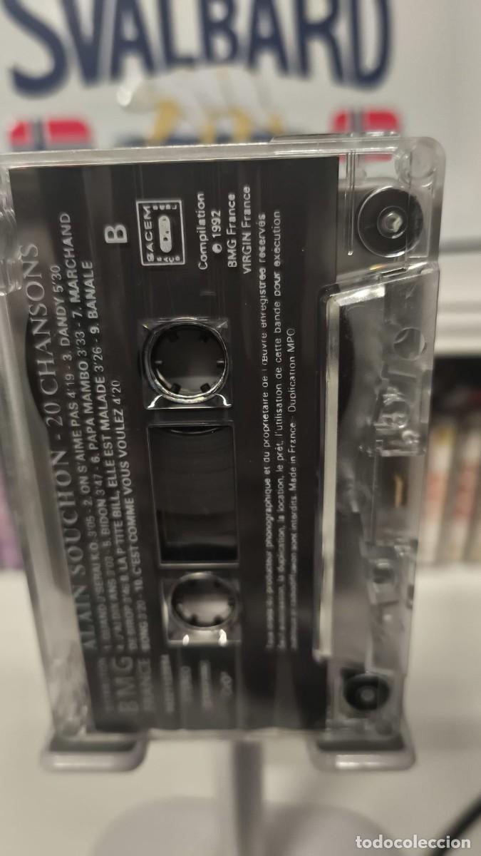 Casetes antiguos: Alain Souchon &ndash; 20 Chansons (Cassette) - Foto 5
