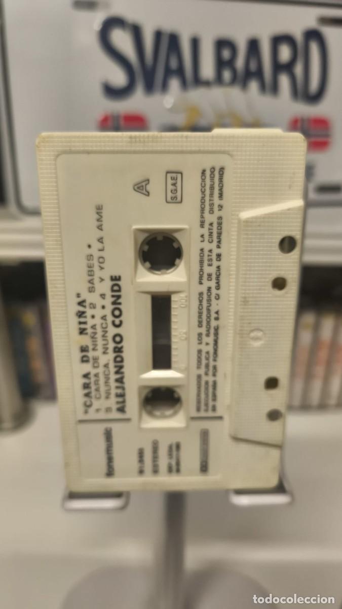 Casetes antiguos: Alejandro Conde - Cara de Ni&ntilde;a (Cassette) - Foto 5