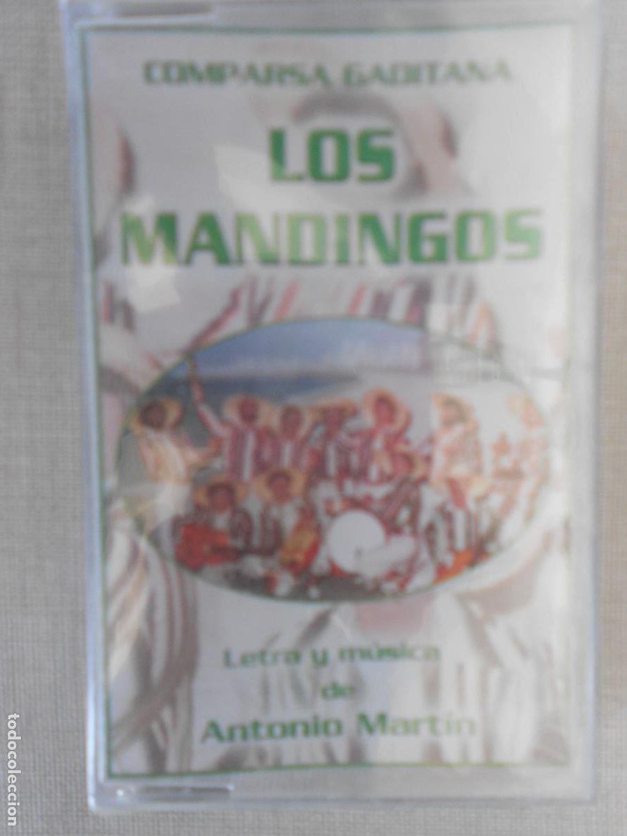 Alte Kassetten: LOS MANDINGOS - COMPARSA GADITANA - ANTONIO MARTIN - CASETE PRECINTADO -1977