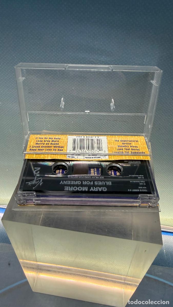 Casetes antiguos: Gary Moore Blues for Greeny, Casete - Foto 3