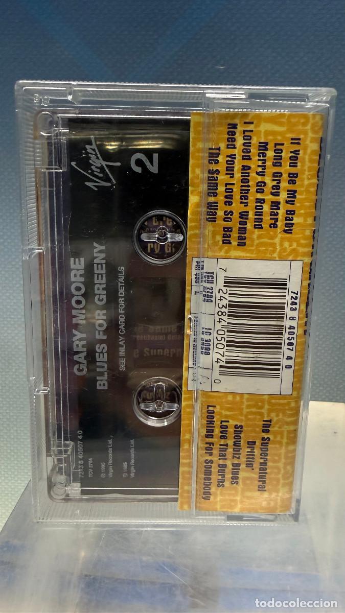 Casetes antiguos: Gary Moore Blues for Greeny, Casete - Foto 4