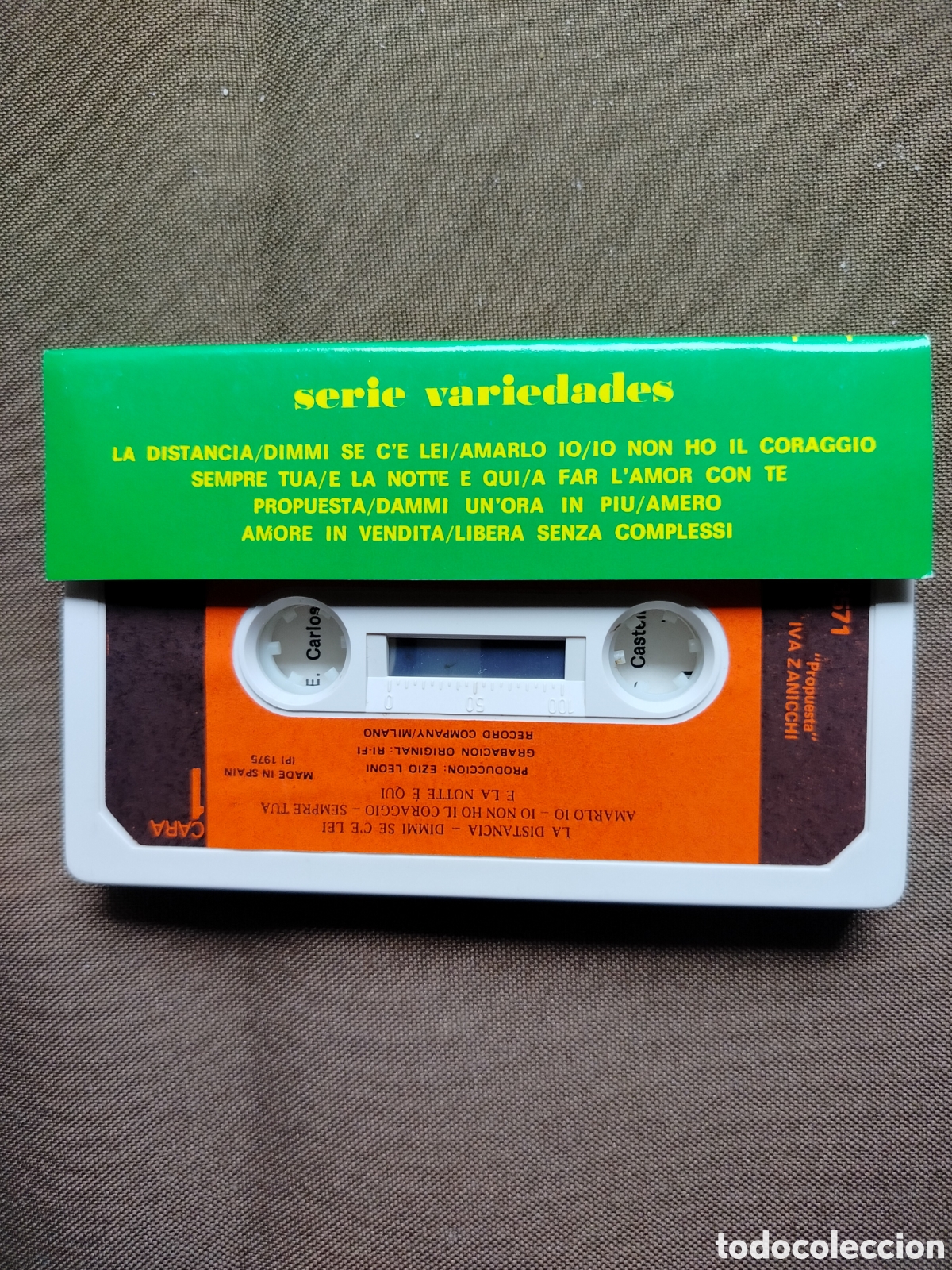 Casetes antiguos: Iva Zanicchi Cassette - Foto 2