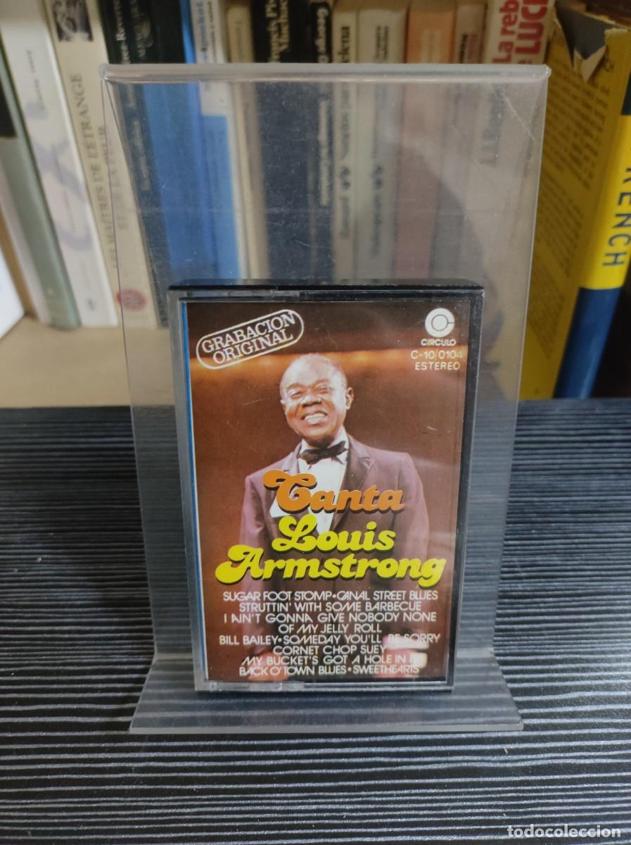 Casetes antiguos: CANTA LOUIS ARMSTRONG - Foto 1