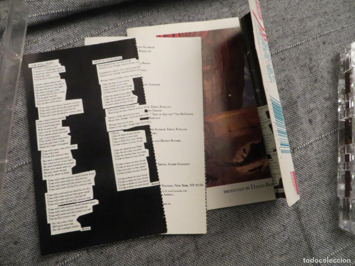 Casetes antiguos: David Bowie - Never Let Me Down (CASSETE) U.S.A. 1987 - Foto 2