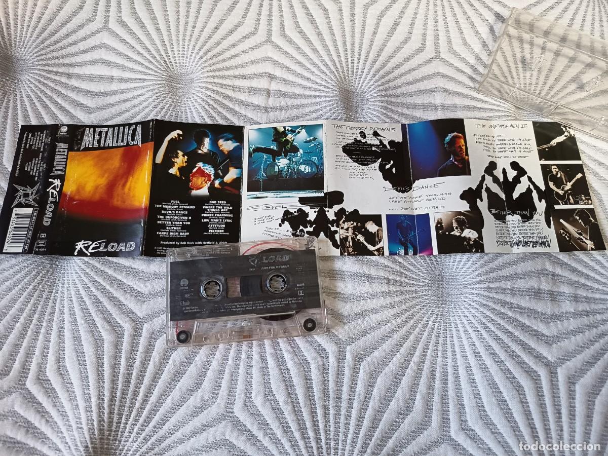 Casetes antiguos: Metallica &ndash; Reload. holanda, 1997 - Foto 2