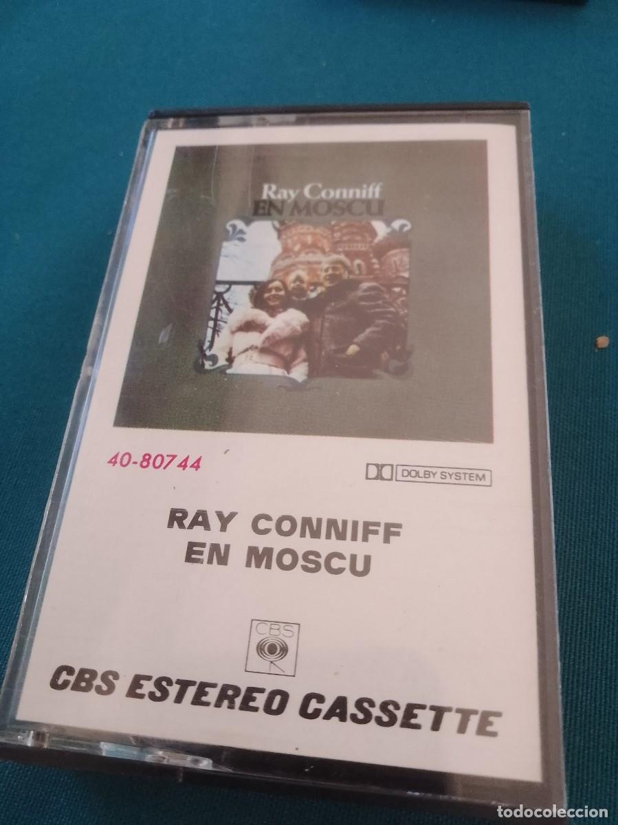 Casetes antiguos: Ray conniff en Mosc&uacute; cassette rrareza - Foto 1