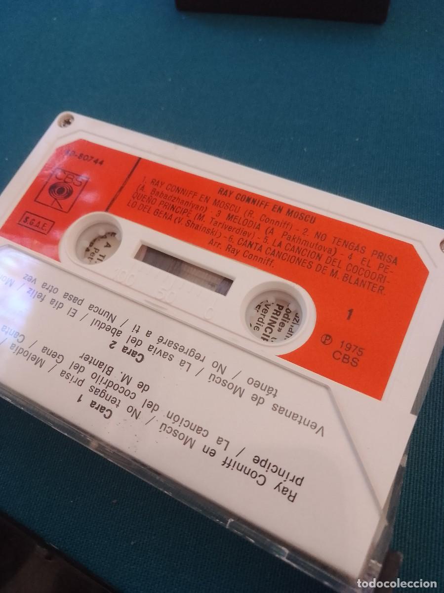 Casetes antiguos: Ray conniff en Mosc&uacute; cassette rrareza - Foto 2