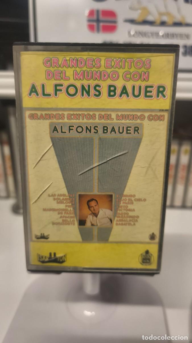 Casetes antiguos: Alfons Bauer - Grandes &Eacute;xitos del Mundo (Cassette) - Foto 1