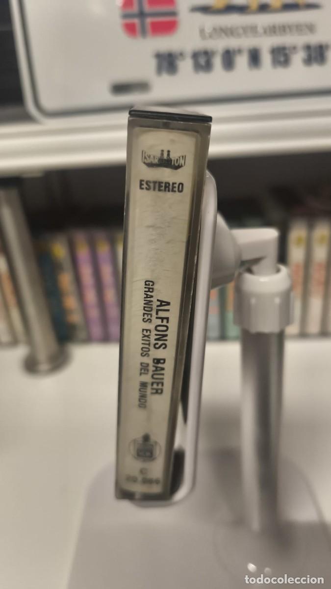 Casetes antiguos: Alfons Bauer - Grandes &Eacute;xitos del Mundo (Cassette) - Foto 3