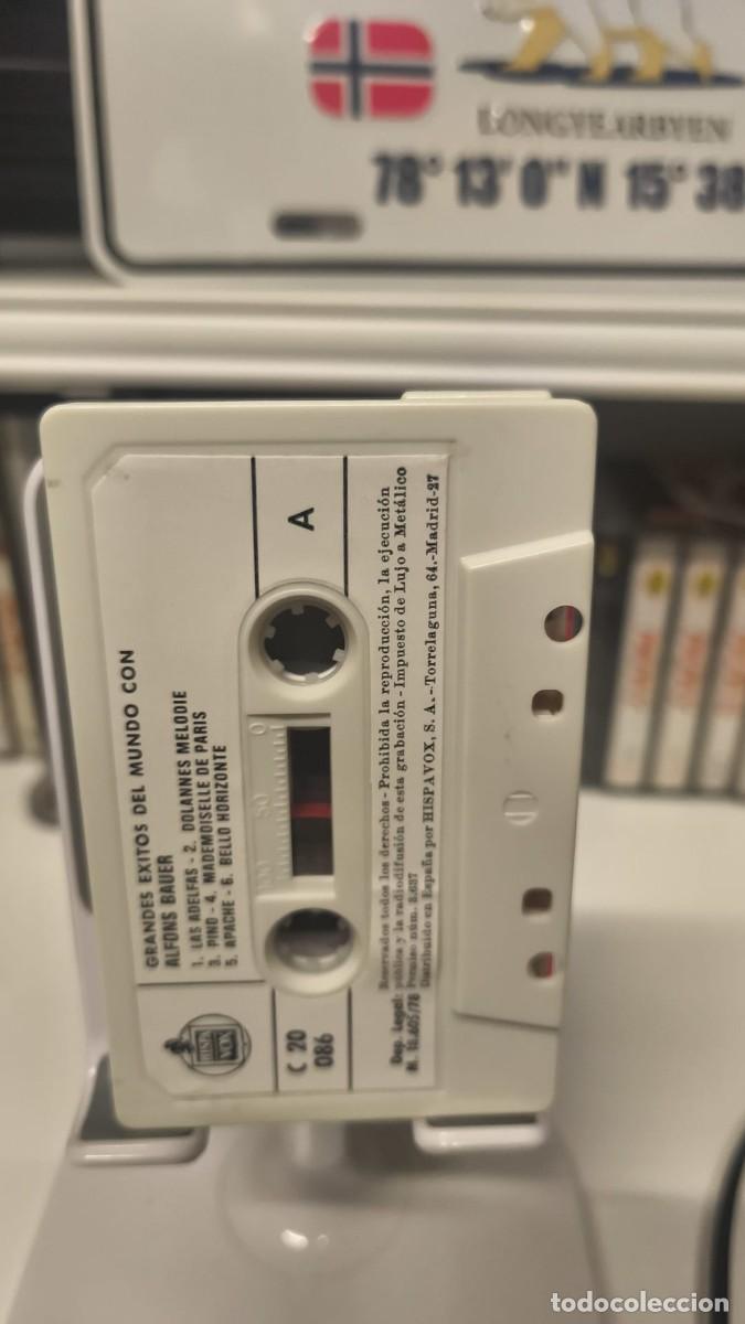 Casetes antiguos: Alfons Bauer - Grandes &Eacute;xitos del Mundo (Cassette) - Foto 5