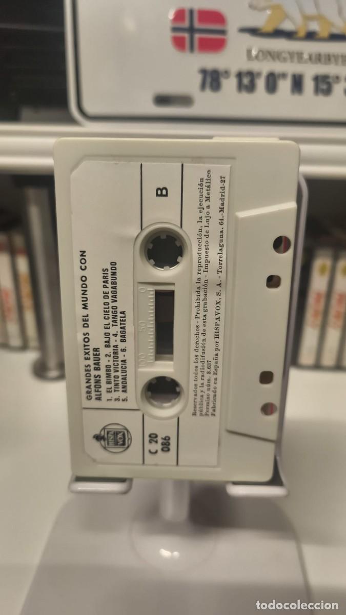 Casetes antiguos: Alfons Bauer - Grandes &Eacute;xitos del Mundo (Cassette) - Foto 6