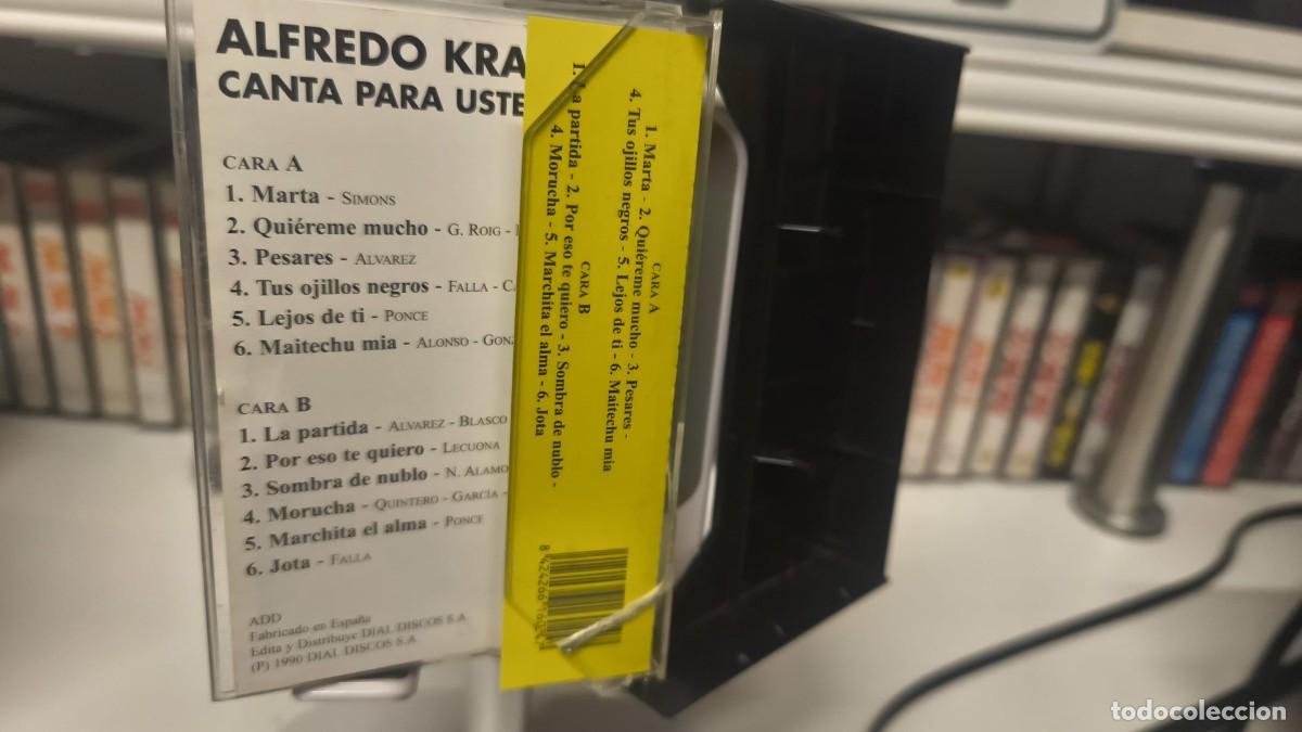 Casetes antiguos: Alfredo Kraus - Canta Para Usted (Cassette) - Foto 3