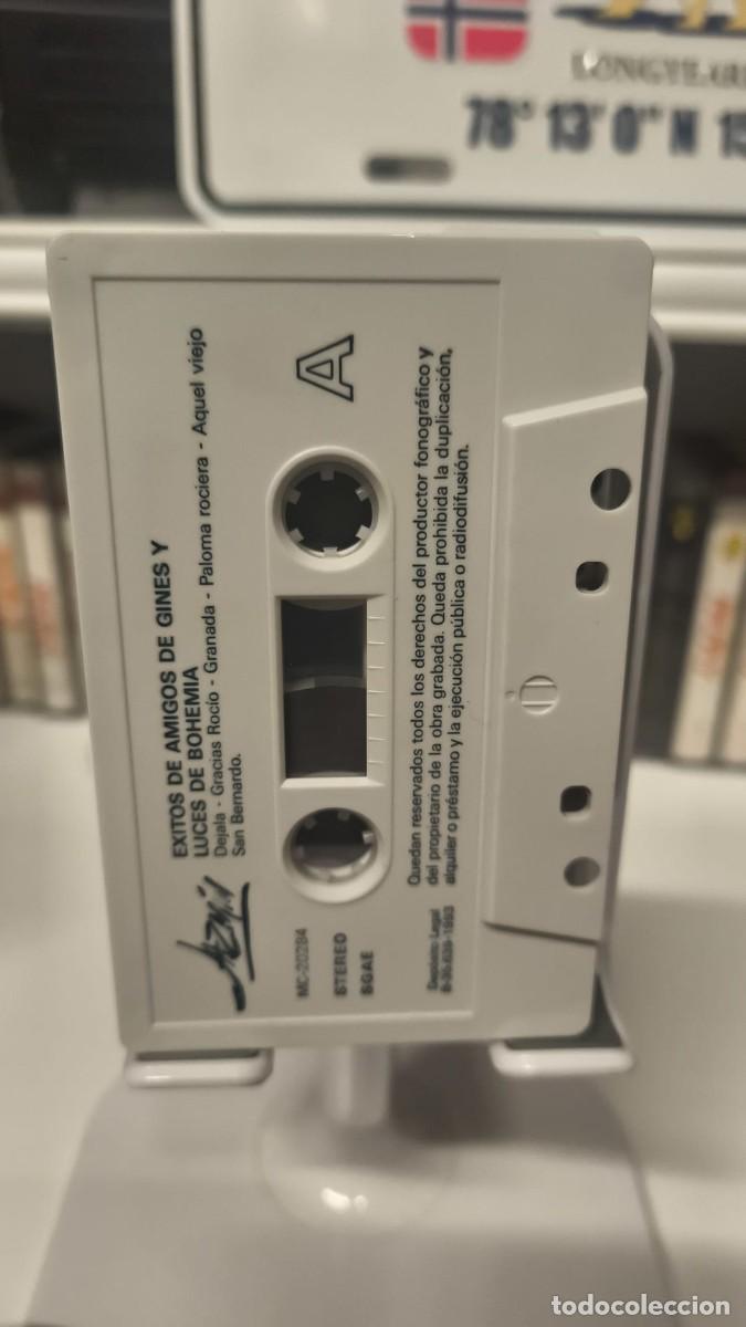 Casetes antiguos: Amigos de Gines y Luces de Bohemia - Exitos (Cassette) - Foto 5