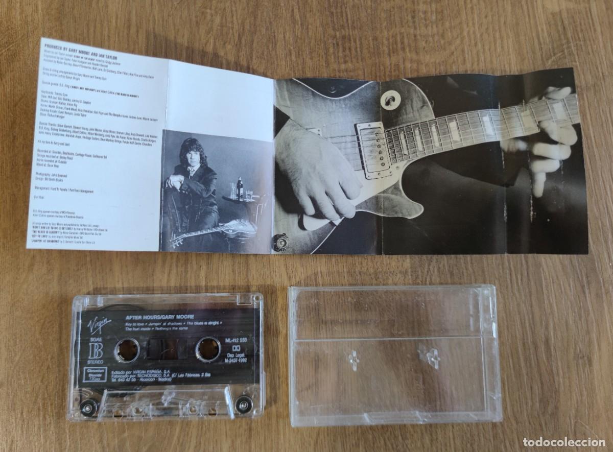 Casetes antiguos: Cassette Gary Moore - After Hours (1992) ed. espa&ntilde;ola - Foto 3