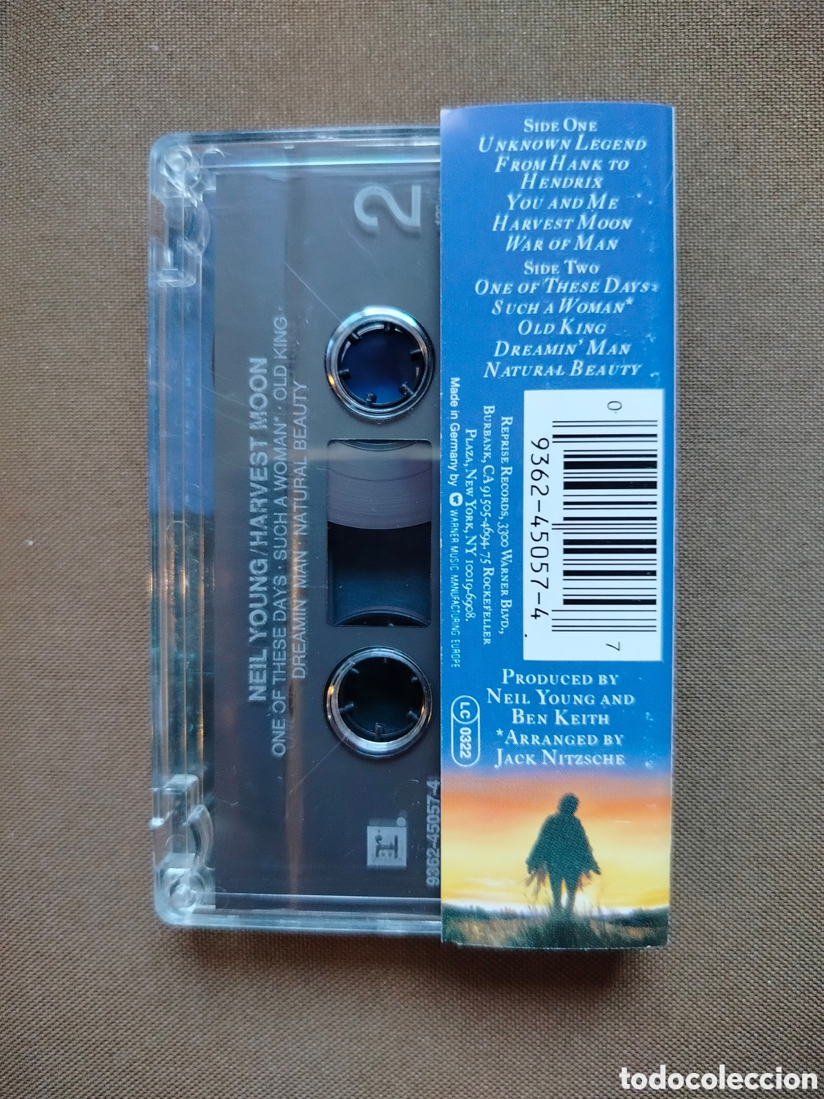 Casetes antiguos: Neil Young Cassette. - Foto 2