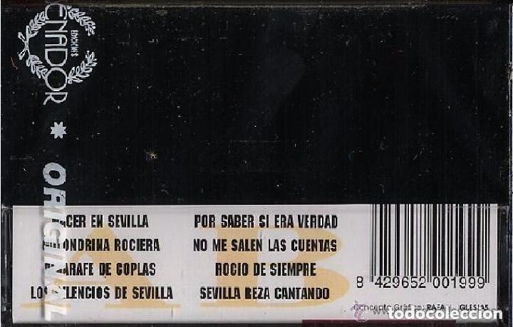 Casetes antiguos: Lo mejor de Amigos de Gines &ndash; Grandes &eacute;xitos (Cassette) - Foto 2