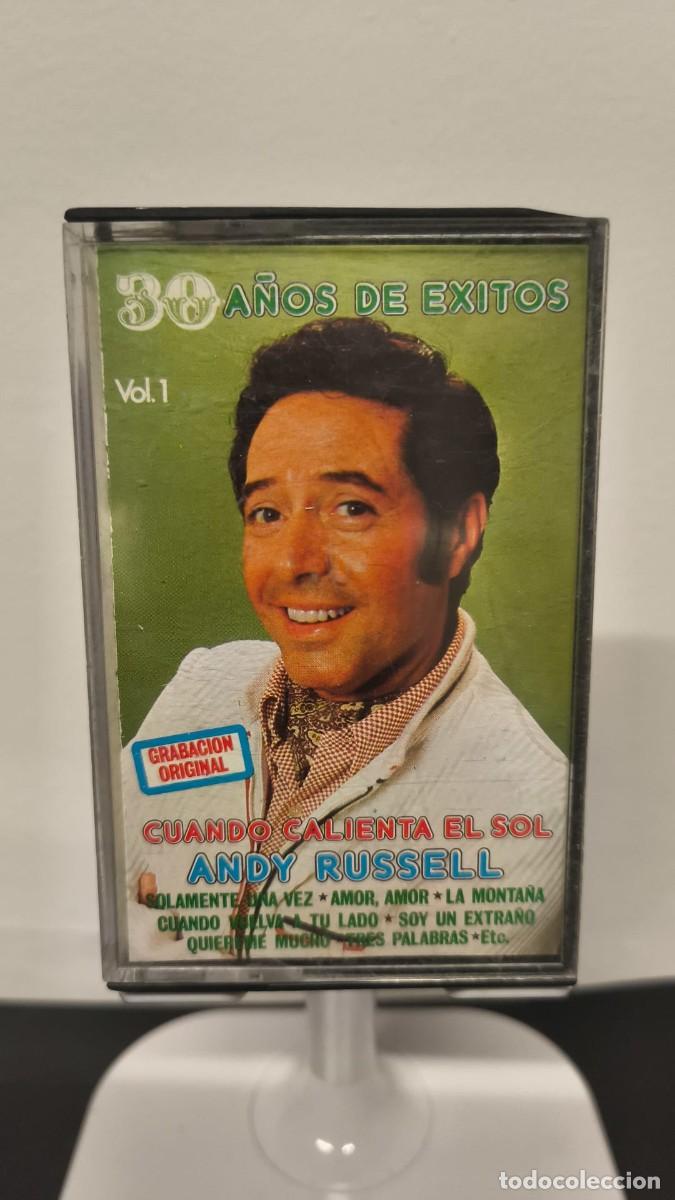 Casetes antiguos: Andy Russell - 30 A&ntilde;os de &Eacute;xitos Vol. 1 (Cassette) - Foto 1