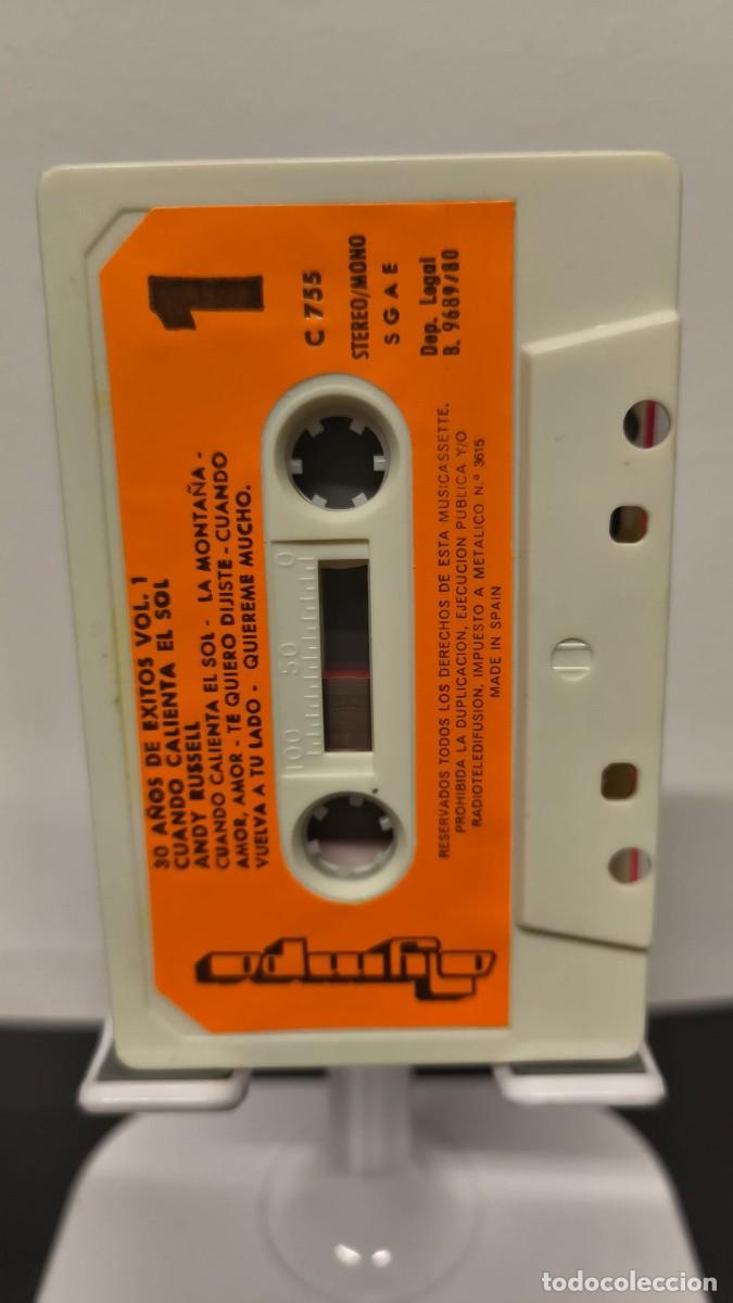 Casetes antiguos: Andy Russell - 30 A&ntilde;os de &Eacute;xitos Vol. 1 (Cassette) - Foto 5