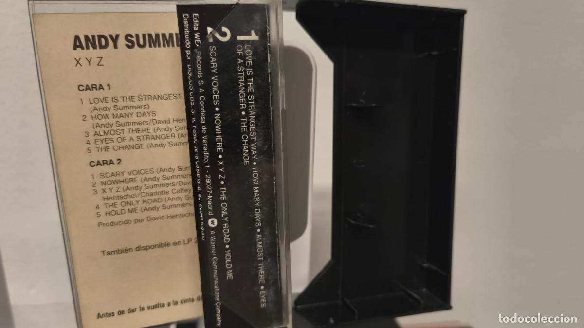 Casetes antiguos: Andy Summers - X Y Z (Cassette) XYZ - Foto 4
