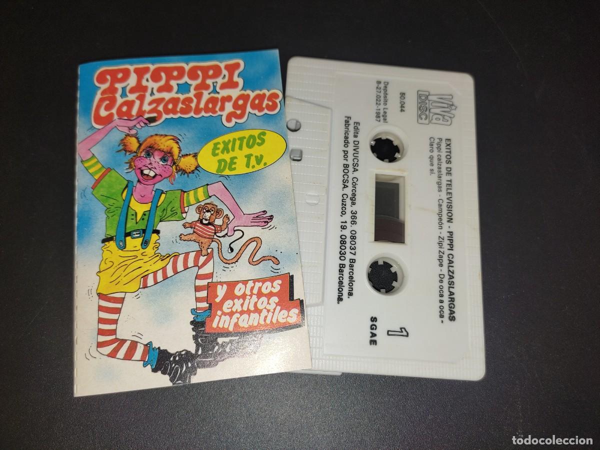Casetes antiguos: CINTA CASSETTE PIPPI CALZASLARGAS - Foto 1