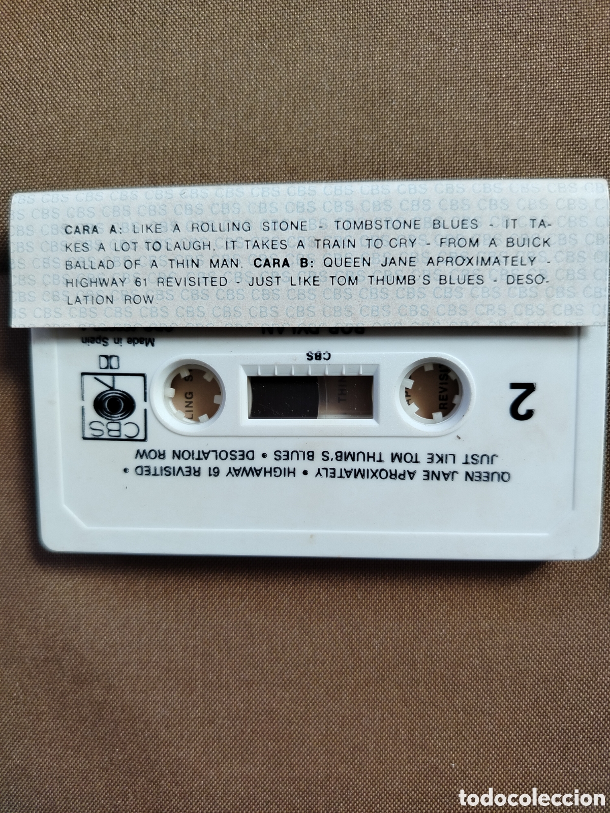 Casetes antiguos: Bob Dylan Cassette 1988 - Foto 2