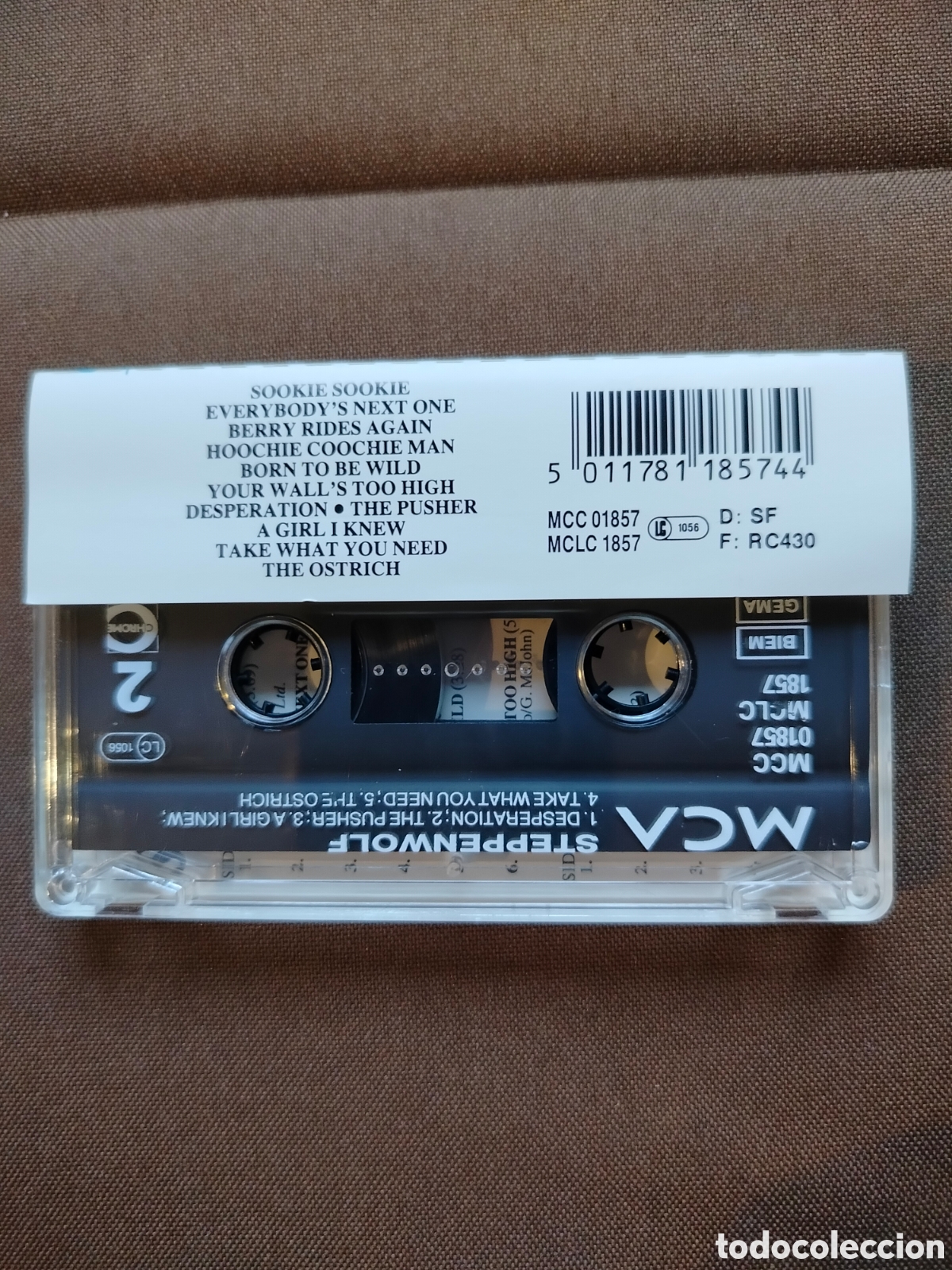 Casetes antiguos: Steppenwolf Cassette - Foto 2