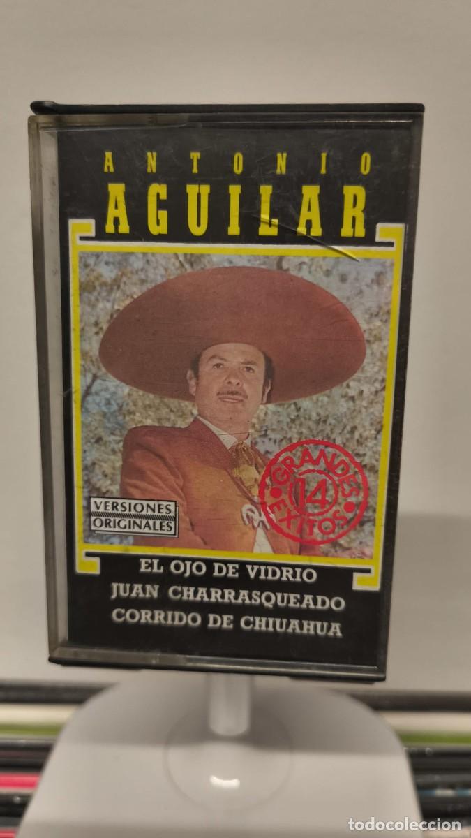 Casetes antiguos: Antonio Aguilar - 14 Grandes &Eacute;xitos (Cassette) - Foto 1