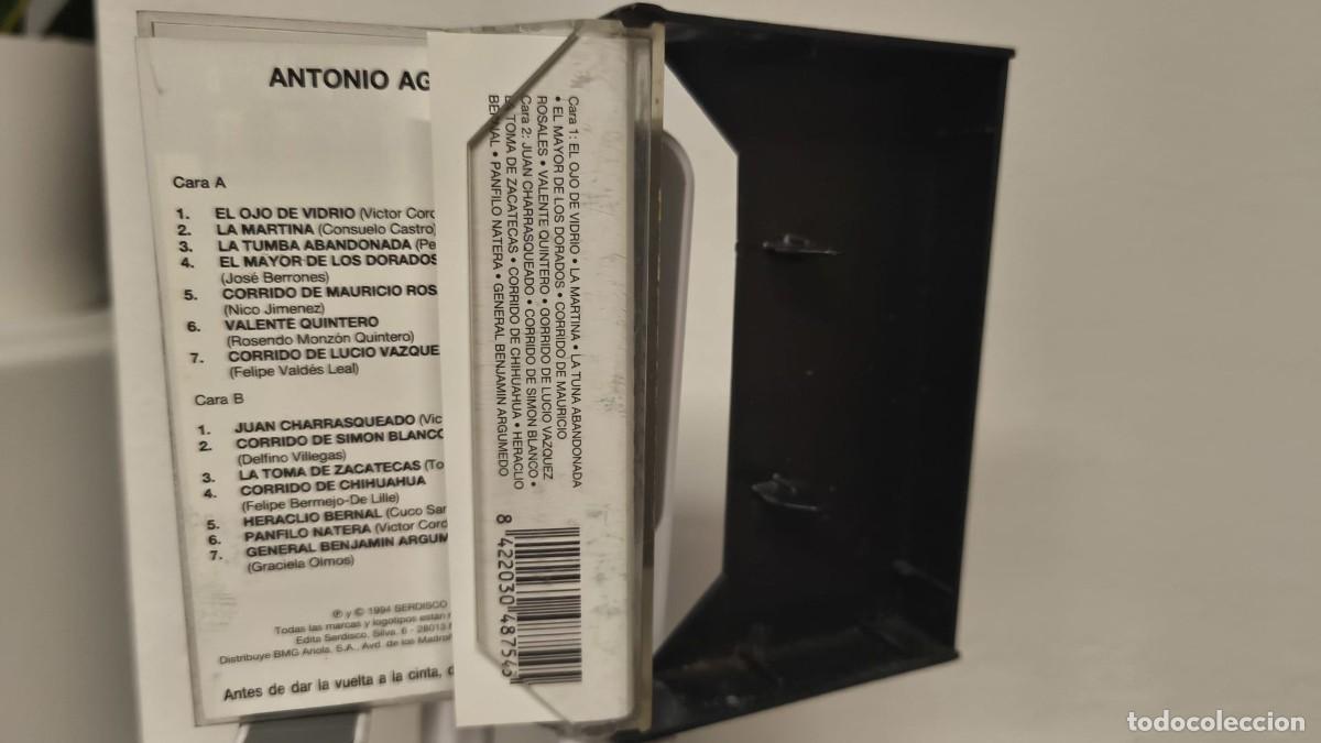 Casetes antiguos: Antonio Aguilar - 14 Grandes &Eacute;xitos (Cassette) - Foto 4