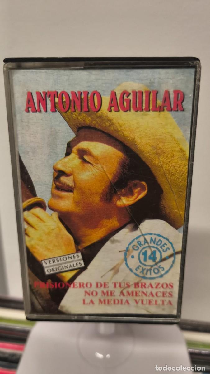Casetes antiguos: Antonio Aguilar - 14 &Eacute;xitos (Cassette) - Foto 1