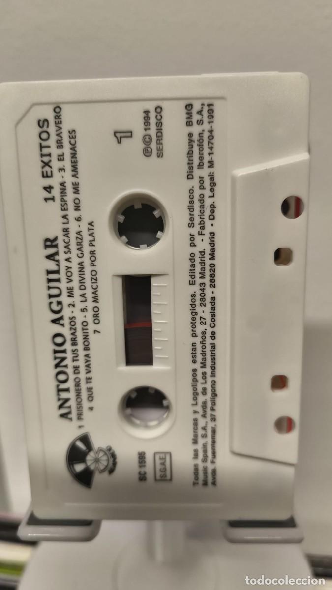 Casetes antiguos: Antonio Aguilar - 14 &Eacute;xitos (Cassette) - Foto 5