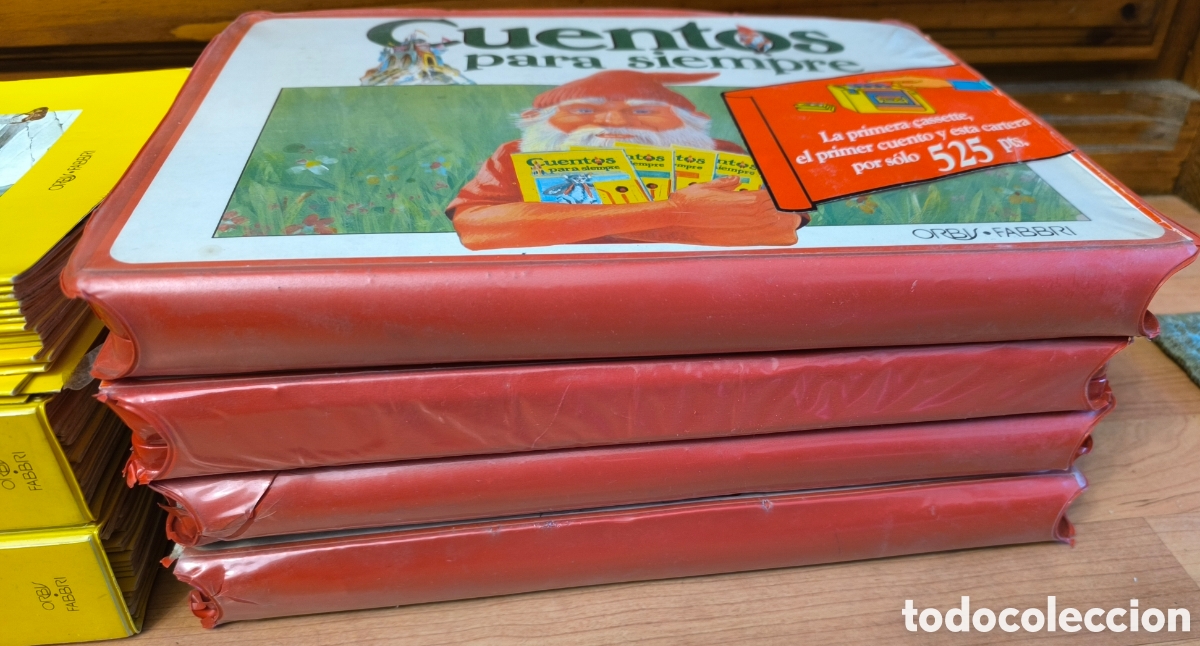 Old Cassettes: Lote de 47 cintas de casete de los Cuentos para siempre de orbis.