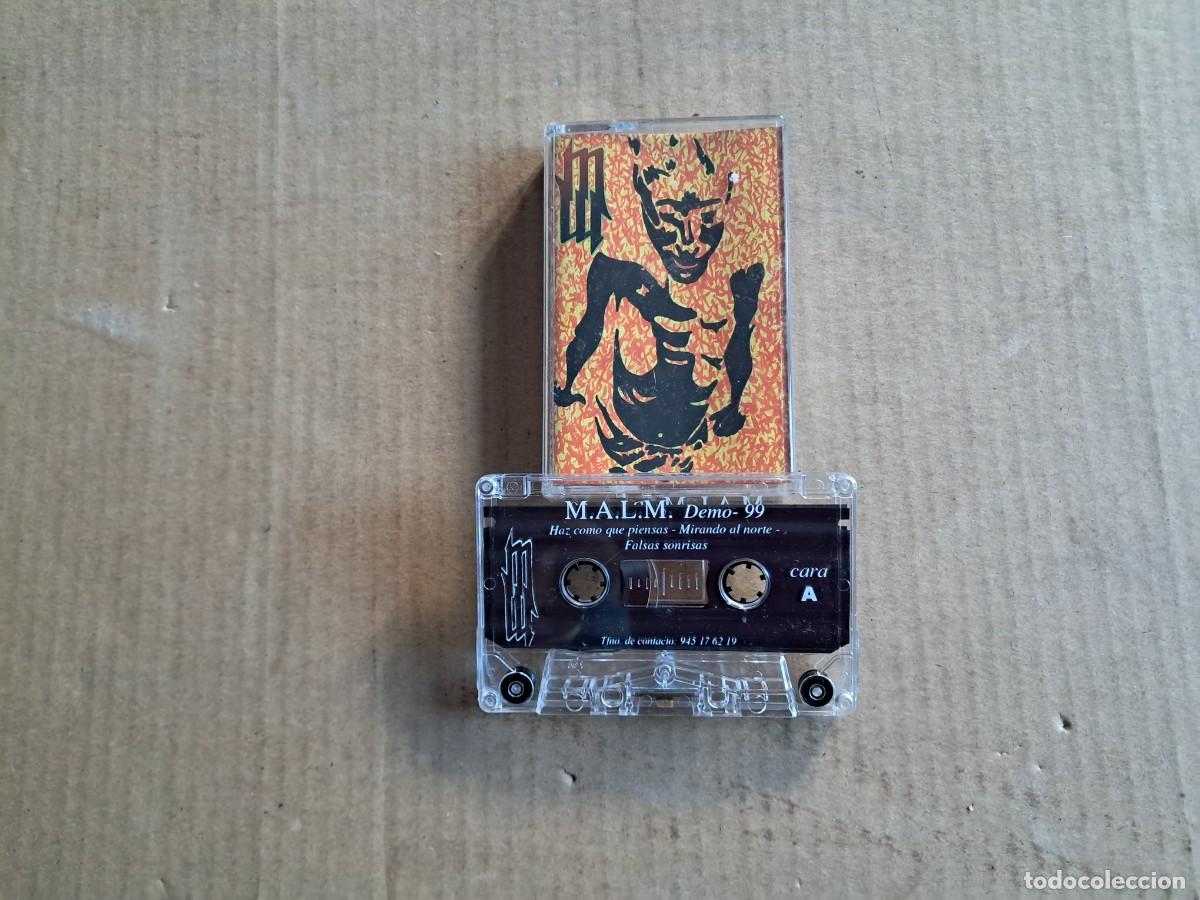Cassetes antigas: M.A.L.M. - DEMO 99 CASETE PUNK ROCK