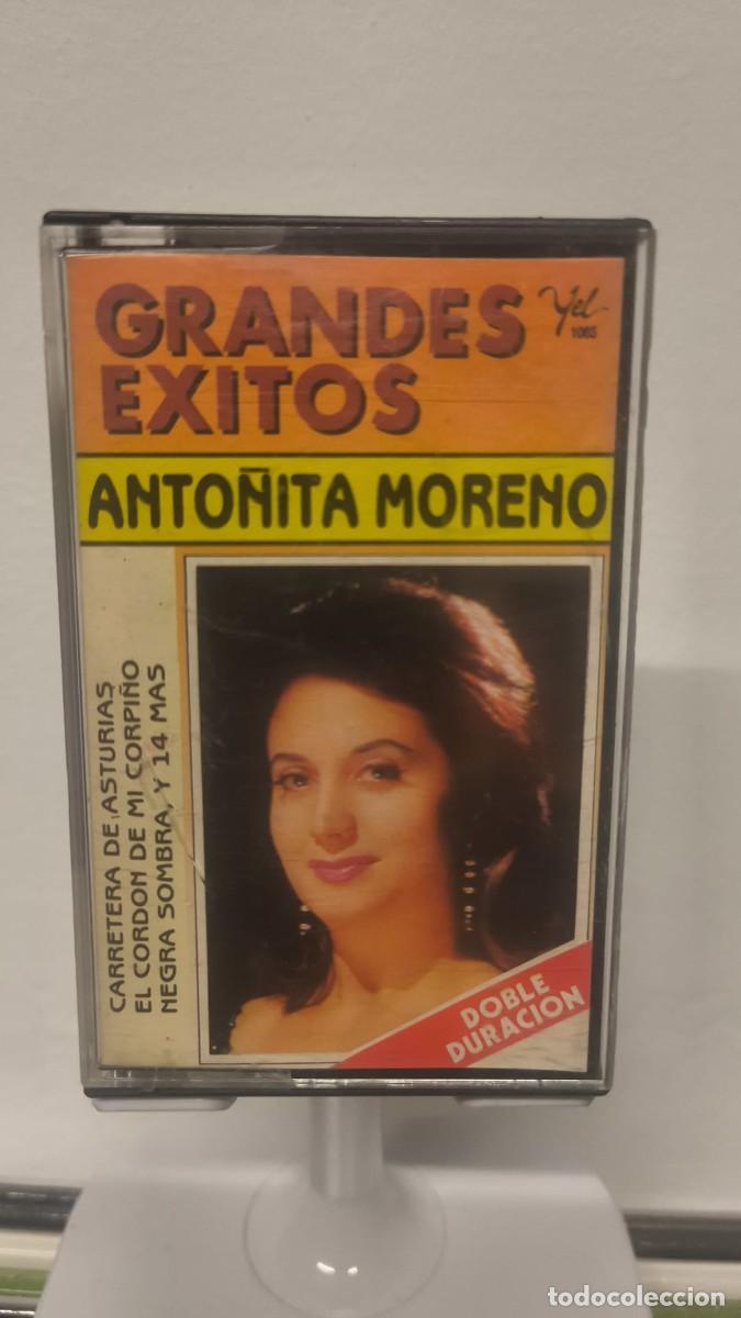 Casetes antiguos: Anto&ntilde;ita Moreno - Grandes &Eacute;xitos (Cassette) - Foto 1